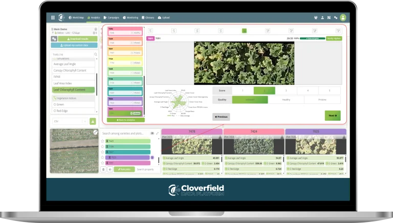 Predict Disease Resilience in Vegetable Trials from Aerial Imagery