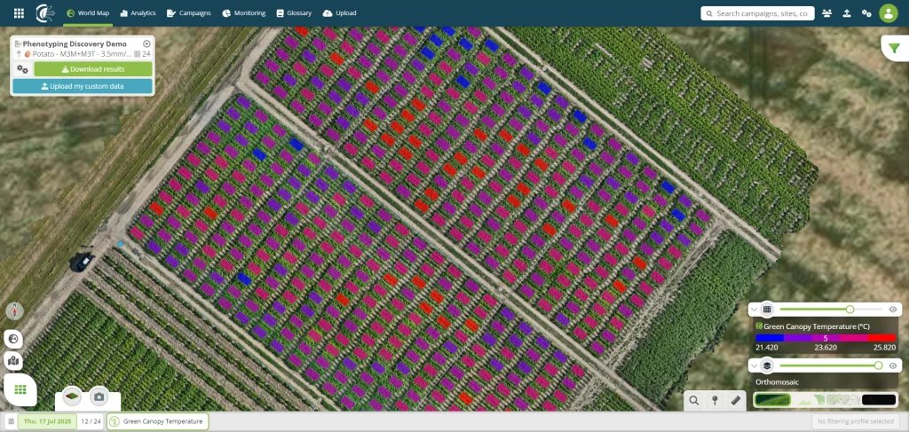 Measure Abiotic Stress Traits in Agro-input Trials