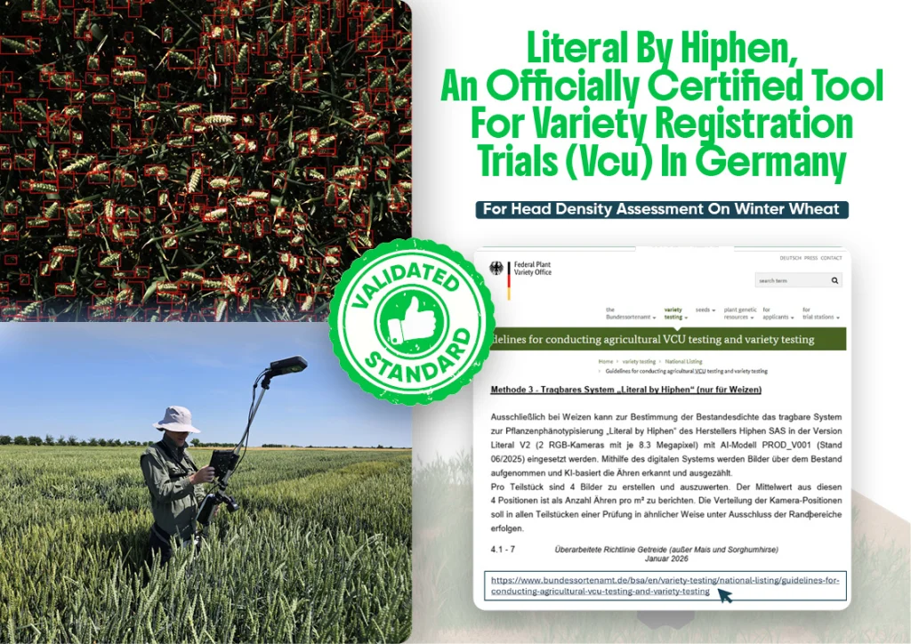 Digital Traits as Proof for Official Variety Registration Trials