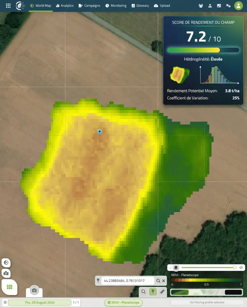 Identify Best Sampling Zones at Production Field Level
