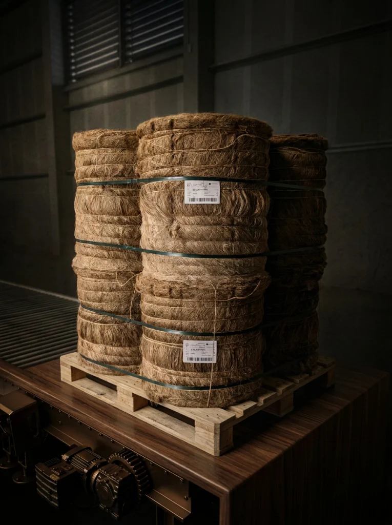 Flax fibers